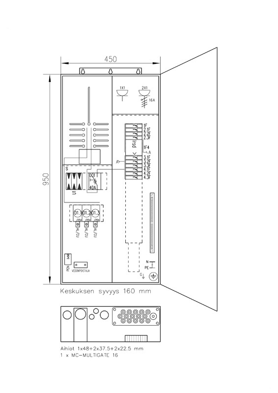 utu Metering panel beagle 3406p25+pr-y x 25a ip34 fe