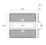 concord High bay luminaire rocks ip65 142w 26500lm 75d