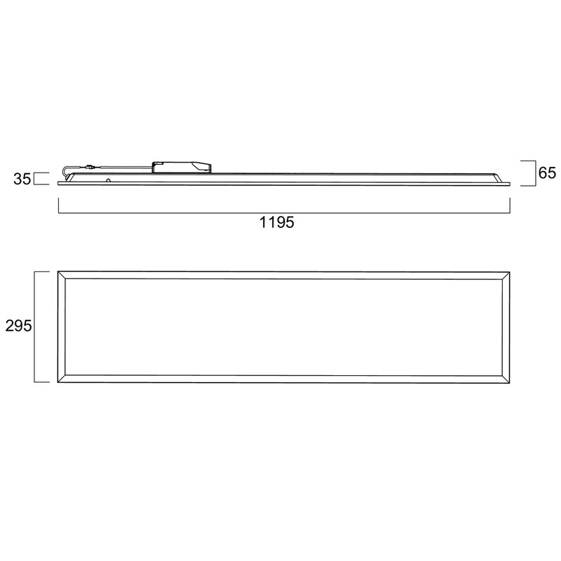 sylvania Moduulivalaisin quantum ip54 1200 28w 4300lm 830 dali2