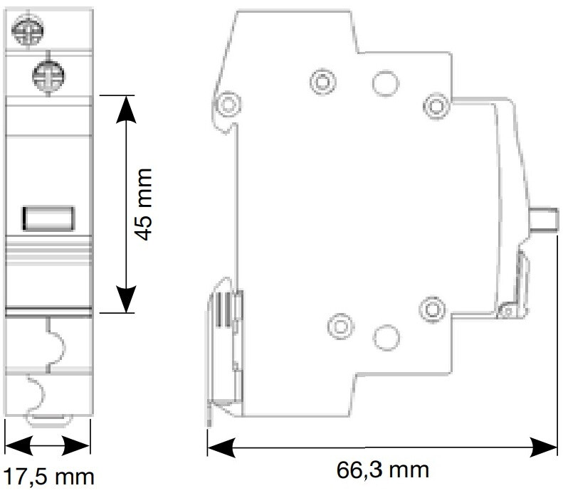 hager Painikekaluste din hager svn321 1a 230vac