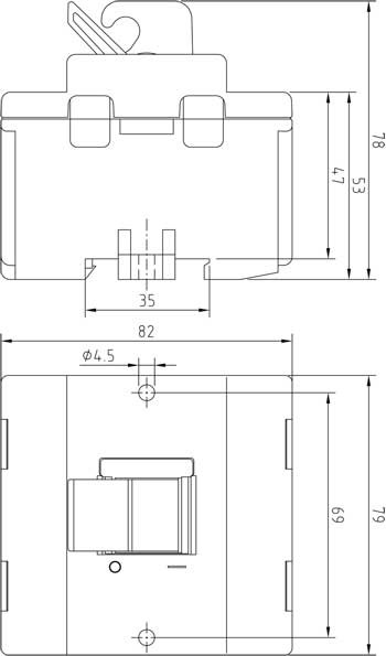 hager Pääkytkin hager sh096 3x160a din