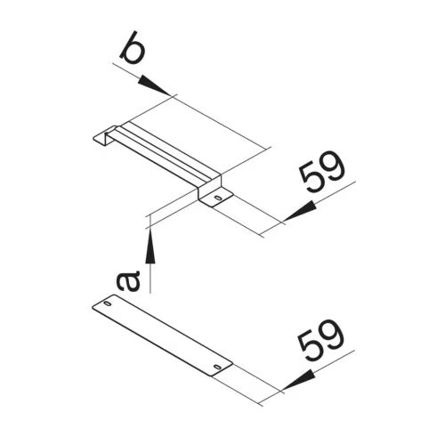 hager Golvfäste uks24028 uk240x28 fe