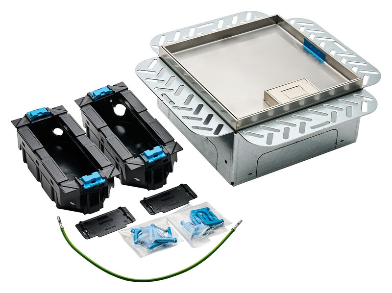 FLOOR BOX SET ELECTRAPLAN EKEQ06MR FE 6M CAVITY RST