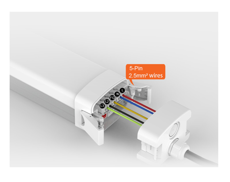 ledimo Kapslad industriarmatur easy ip65 30w 600 965 120d