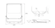 ledimo Floodlight area ip66 50w 750 60deg