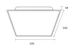 ledimo Modular luminaire modern pro 37w 595mm ho 840