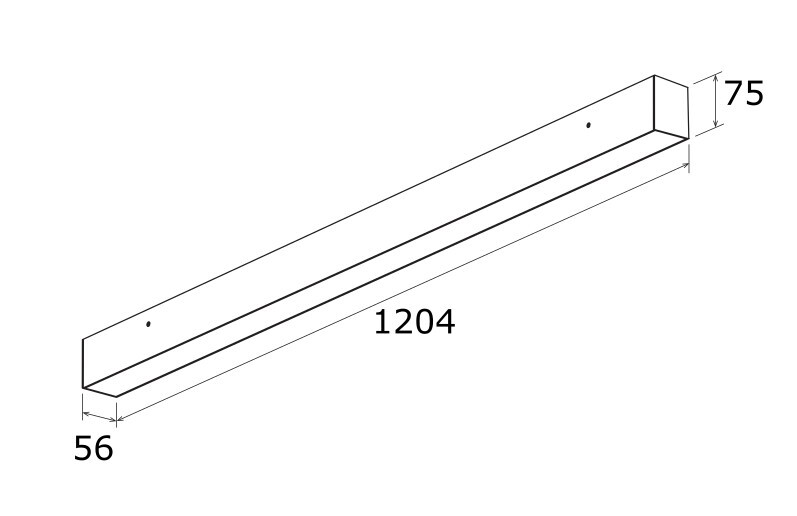 ledimo Surface mnt./suspen. luminaire office linear ip40 28w 4k w da