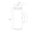 ledimo Outdoors wall luminaire cylindo ip65 10w 830 ud 15d b