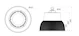 ledimo High bay luminaire dome ip65 180w 421mm 840 90deg da2