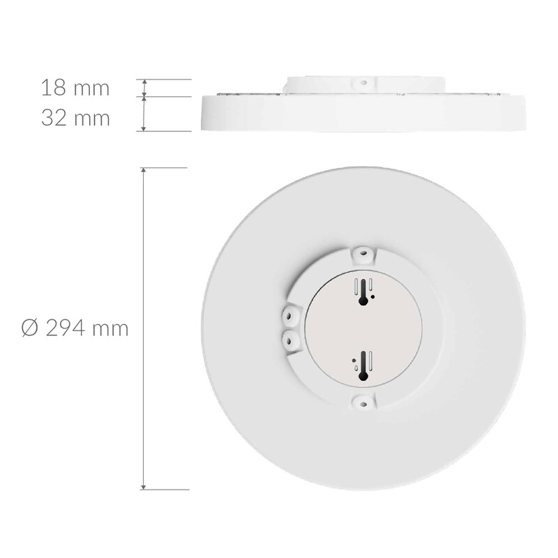 plejd Ceiling/wall luminaire ccl ceiling luminaire black
