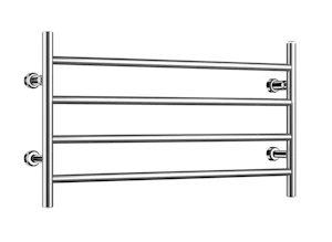 rej design Towel rail electric rej largo e 80444 chrome,w.timer