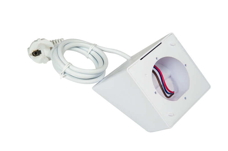 INSTALLATION ACCESORY WALL DISPLAY STAND WHITE