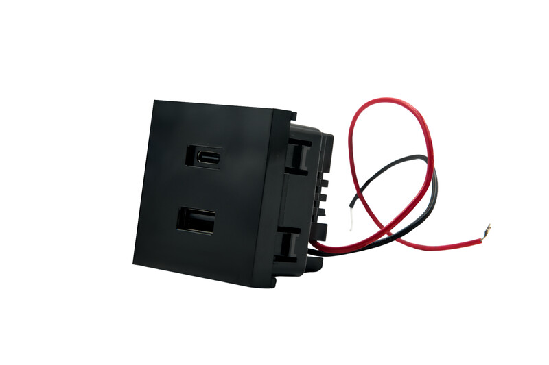 MOUNTING ACCESSORY WALL DISPLAY USB BLACK
