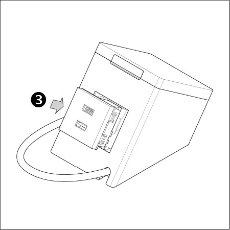 shelly Mounting accessory wall display usb white