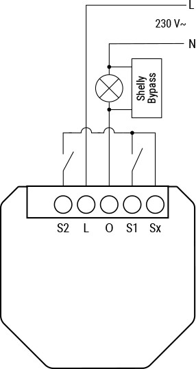 shelly Releyksikkö shelly 1l gen3