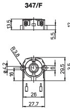bjb Lamp holder 347/f