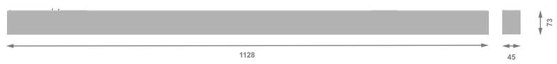 ledvance Valaisinrunko linear office ln office sf 34w ml gy on/off