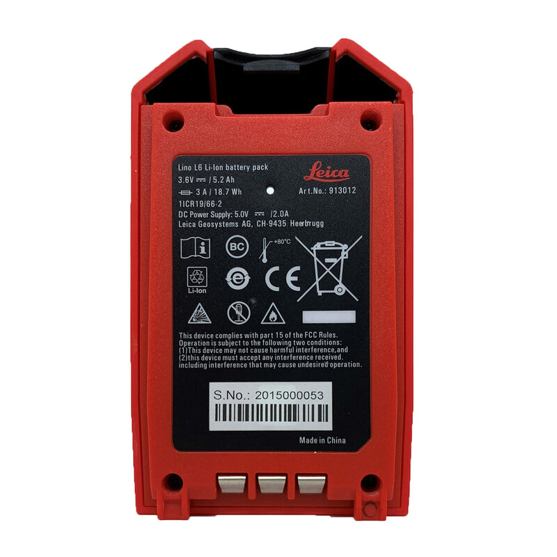 BATTERI LEICA LI-ION-BATTERI LINO L6R/L6G