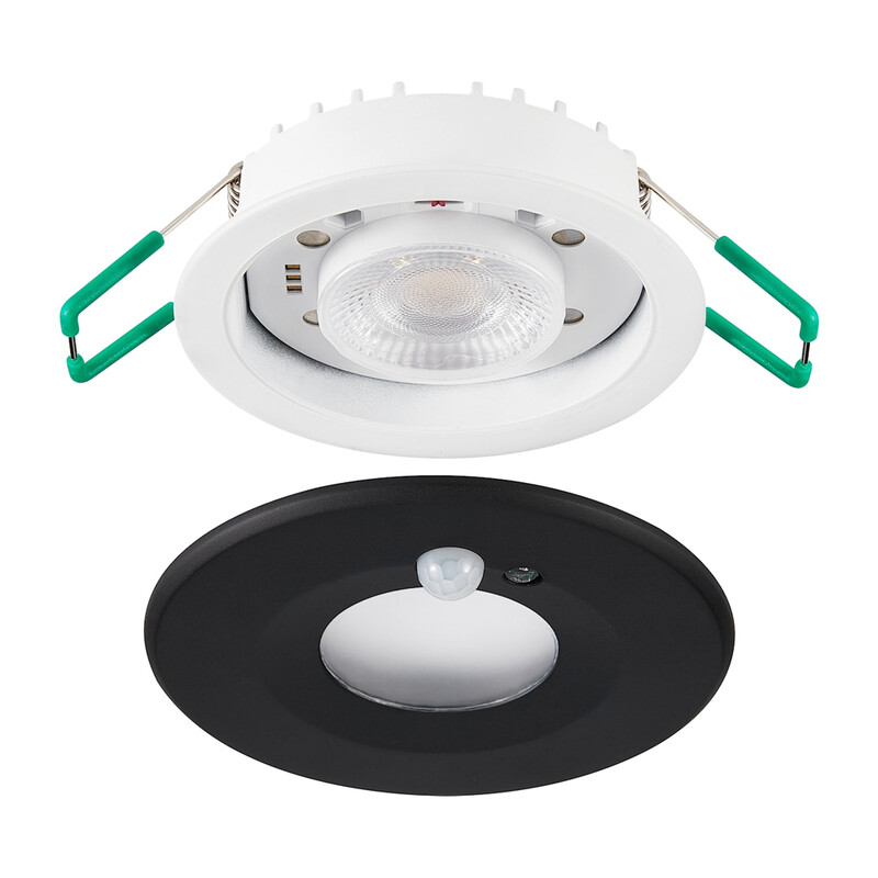 sylvania Sensor luminaire start spot pir ip65 670/1050lm 3cct bl
