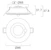 sylvania Sensorarmatur start spot pir ip65 670/1050lm 3cct pir vit