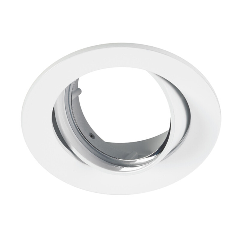 sylvania Downlight inset trend 75 swing ip23 75 round no lamp wh