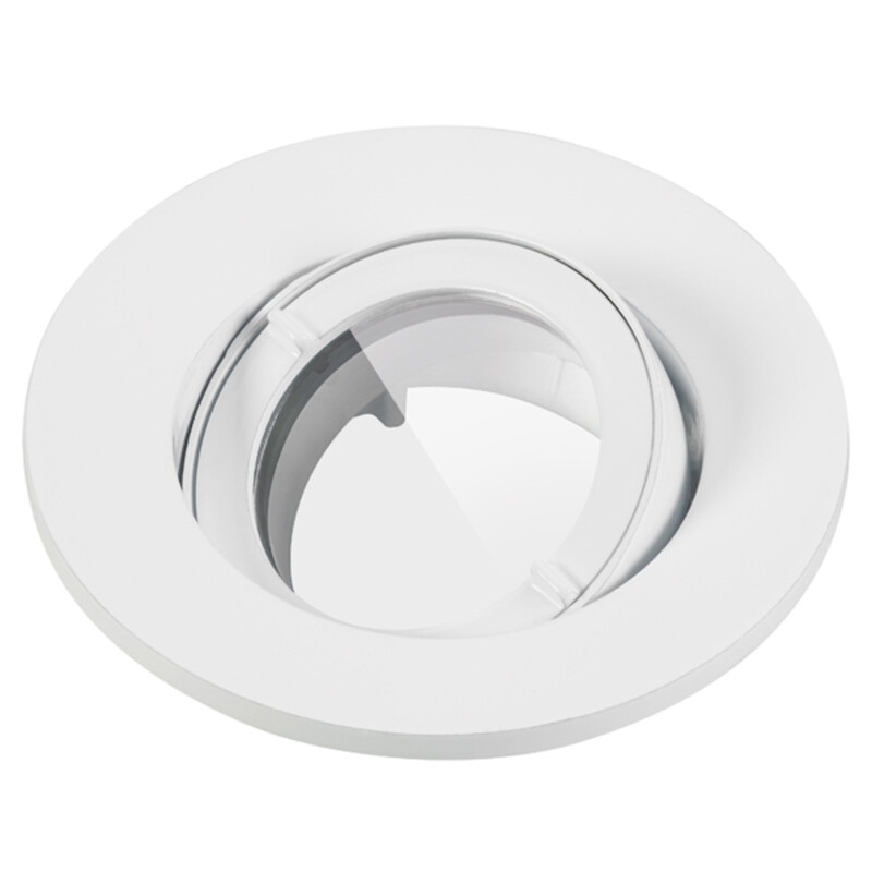 sylvania Downlight inset trend 75 swing ip44 75 round out no lamp wh