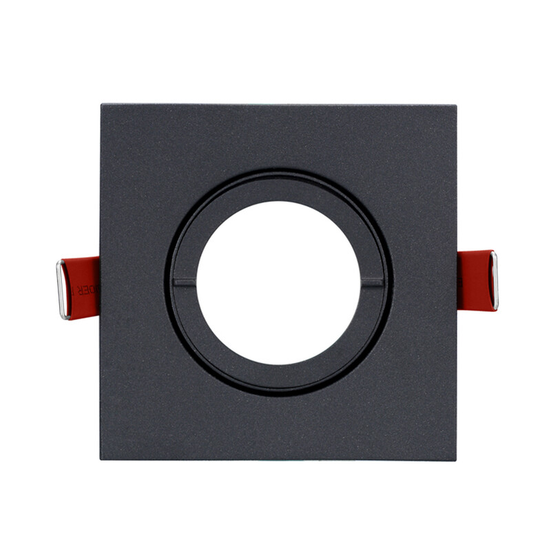 sylvania Downlight inset trend 75 swing ip44 75 square no lamp bl