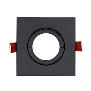 sylvania Downlight inset trend 75 swing ip44 75 square no lamp bl