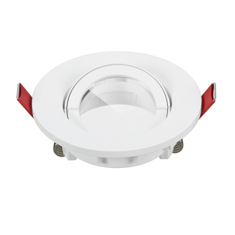 sylvania Downlight inset trend 75 swing ip44 75 round no lamp wh