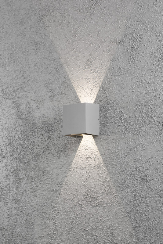 VÄGGARMATUR CREMONA 7959-310 IP54 2X3W ALU