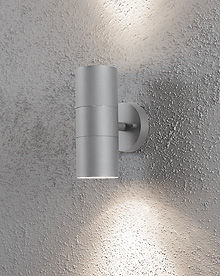 VÄGGARMATUR MODENA 7656-300 IP44 2XGU10 GR