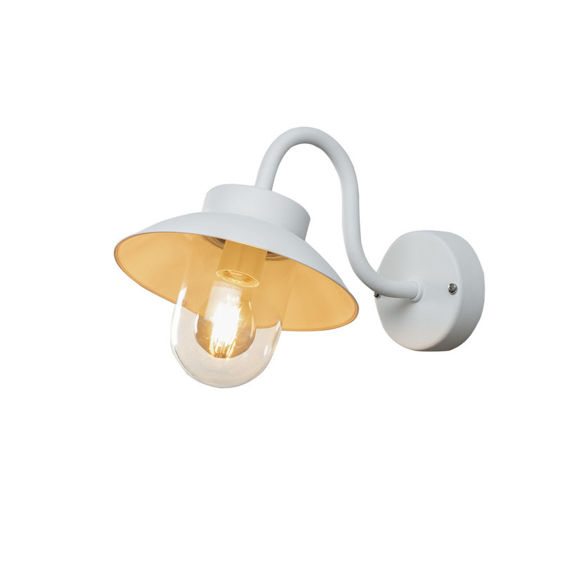 konstsmide Wall luminaire vega mini 417-250 ip44 e27 wh