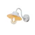 konstsmide Wall luminaire vega mini 417-250 ip44 e27 wh