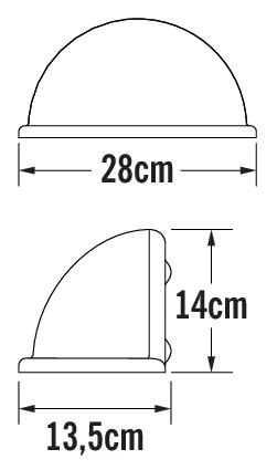 konstsmide Wall luminaire torino 7326-320 ip23 e27 ga