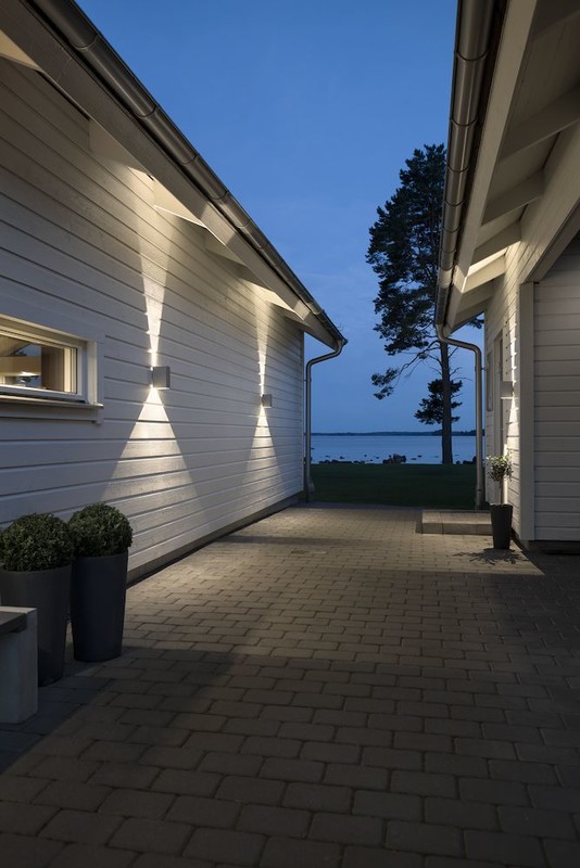 konstsmide Seinävalaisin ulko cremona 7940-310 ip54 2x3w alu