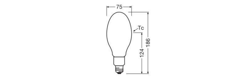 ledvance Omnidirectional lamp hql fil p 10w/827 1800lm e27