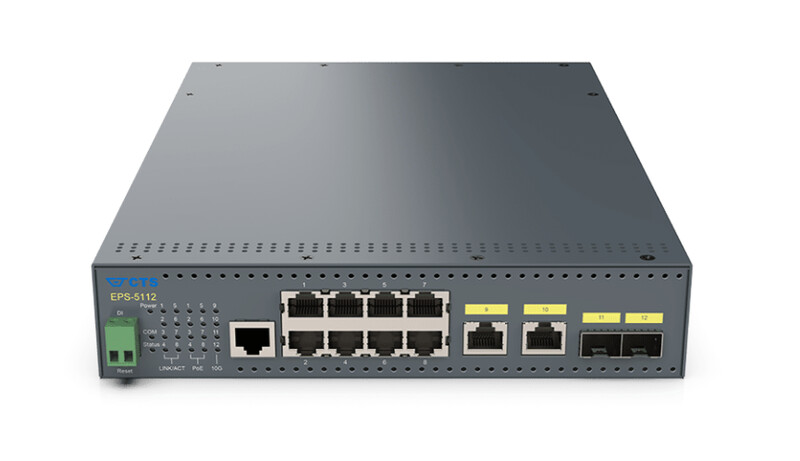 ETHERNET SWITCH EPS-5112-8BT