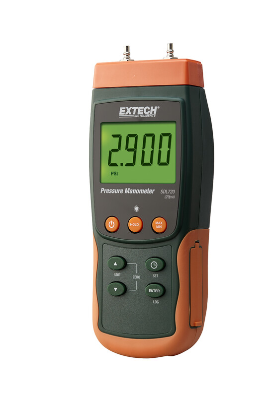 extech Dataloggeri extech sdl720 manometri/dataloggeri