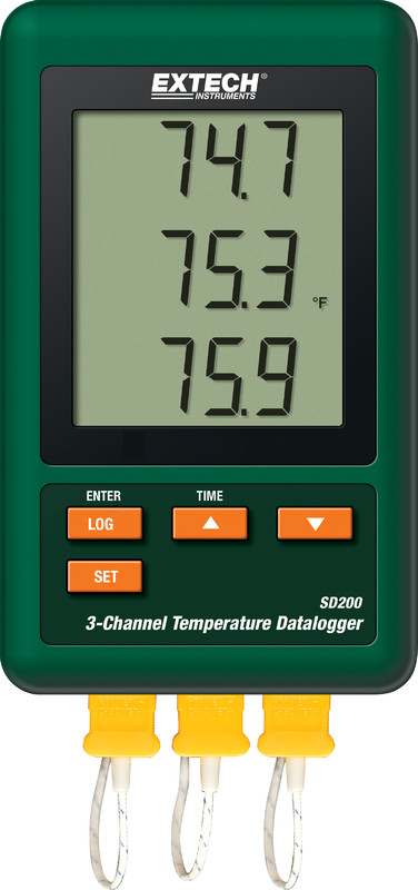 extech Dataloggeri extech sd200 lämpötiladataloggeri