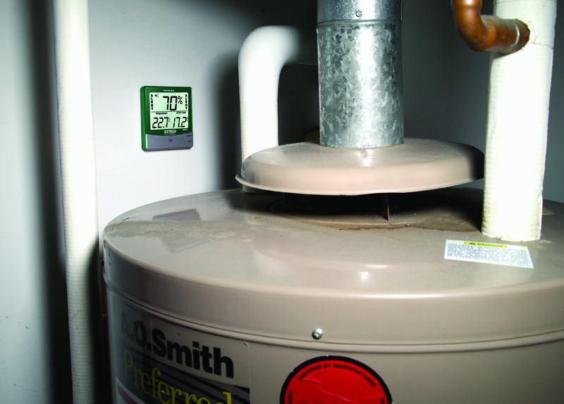 extech Lämpömittari extech 445814 kosteus-/lämpömittari
