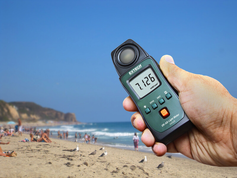 extech Light intensity meter extech pocket uv-ab light meter
