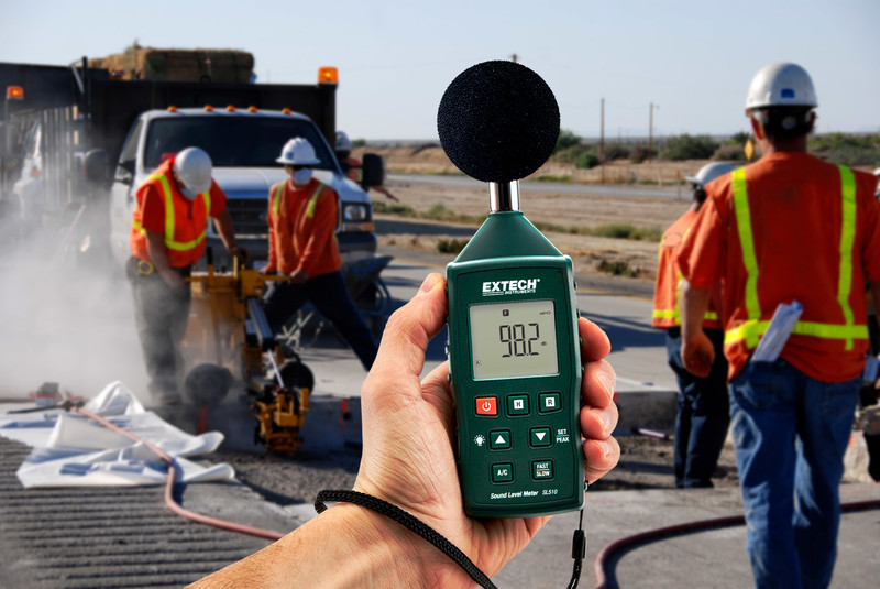 extech Dual range sound level meter extech sl510