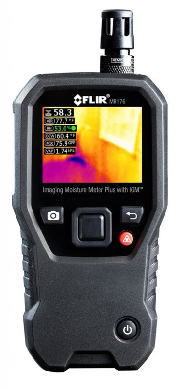 flir Imaging moisture mätare mr176