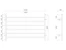 rej design Pyyhekuivain sähkö rej largo e100646 kromi,timer,75w