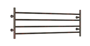 rej design Towel rail electric rej largo e 120444 brown,w.timer