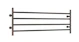 rej design Towel rail electric rej largo e 120444 brown,w.timer