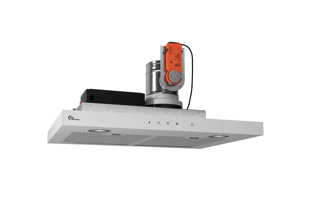 KÖKSFLÄKTAR THERMEX SUPER SILENT G T60CM VIT