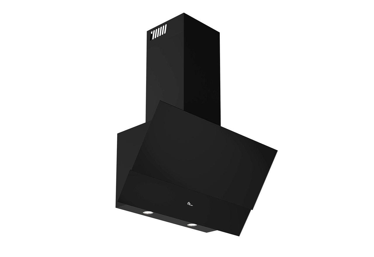 KÖKSFLÄKTAR THERMEX DAX 80CM SVART CENTRAL VENT.