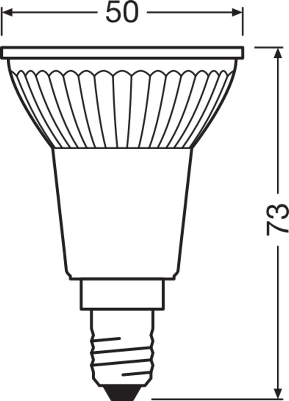 ledvance Spotlight lamp perform. spot par16 3,7w/827 350lm e14 36d