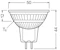 ledvance Kohdelamppu performance spot mr16 3,3w/827 396lm gu5.3 120d